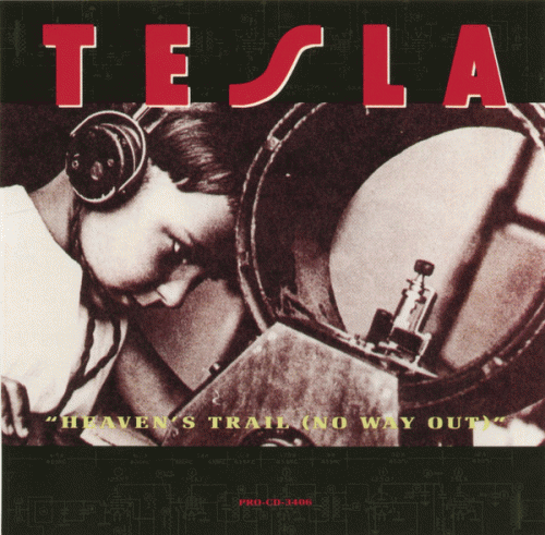Tesla : Heaven's Trail (No Way Out) CD Single Promo